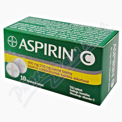 Aspirin C 10 šumivých tablet
