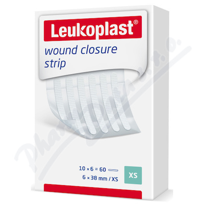 Leukoplast Strip náplasťové stehy na rány XS 6x38mm 6x10ks