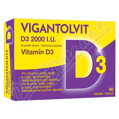 Vigantolvit D3 2000 I.U. 60 tobolek
