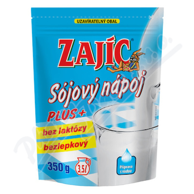Sójový nápoj Zajíc Plus sáček 350g DOYPACK