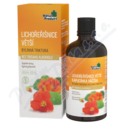 Naturprodukt Lichořeřišnice větší bylinná tinktura 100ml