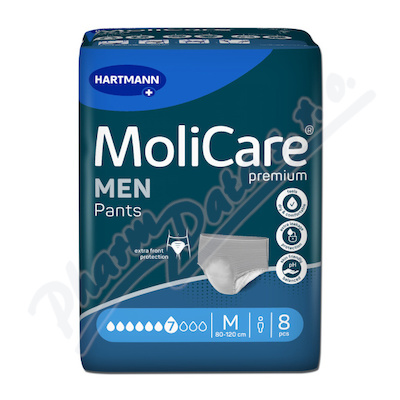 Hartmann MoliCare Men absorpční inkontinenční kalhotky 7k M 8ks