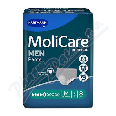 Hartmann MoliCare Men absorpční inkontinenční kalhotky 5k M 8ks