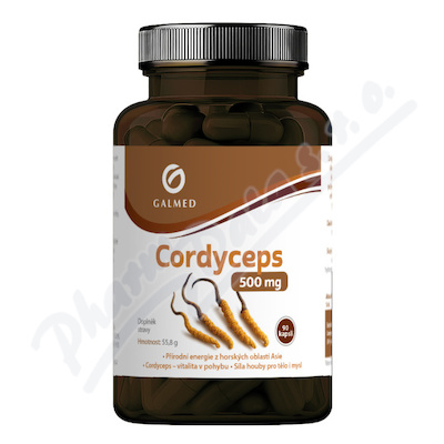 Cordyceps 500mg 90 kapslí Galmed