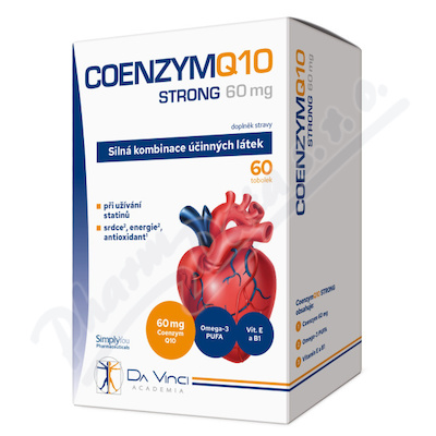 Coenzym Q10 Strong 60mg Da Vinci Academia Tobolek 60