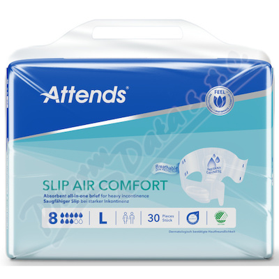 Kalhotky absorpční Attends Slip Air Comfort 8 L 30ks