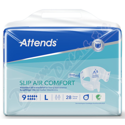 Kalhotky absorpční Attends Slip Air Comfort 9 L 28ks