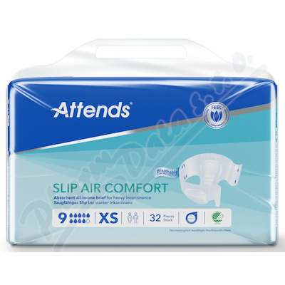 Kalhotky absorpční Attends Slip Air Comfort 9 XS 32ks