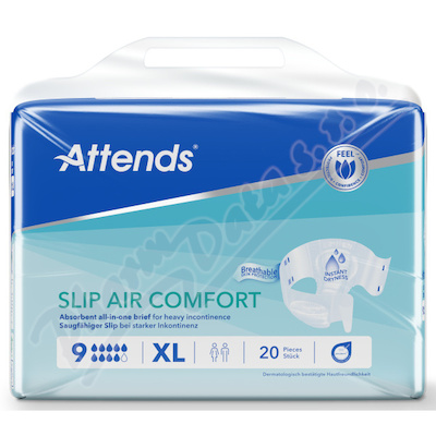 Kalhotky absorpční Attends Slip Air Comfort 9 XL 20ks