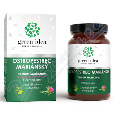 Green idea Ostropestřec mariánský 60 tobolek