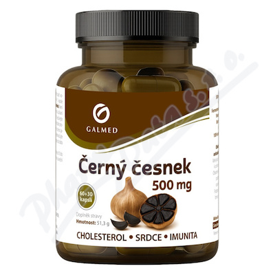 Černý česnek 500mg 60+30 kapslí Galmed