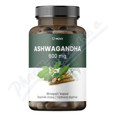 MOVit Ashwagandha 600mg 90 kapslí