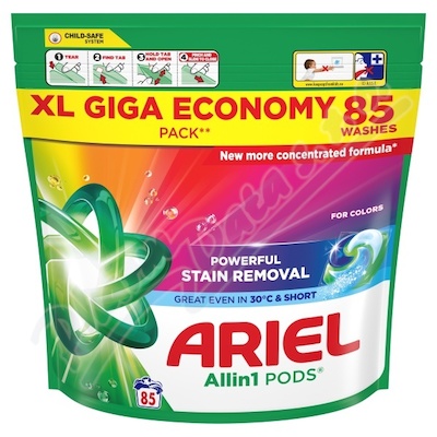 Ariel Color Gelové Kapsle Na Praní Xl 85ks