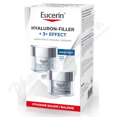 Eucerin Hyaluronfiller+3xeff.den+noc Kr.2x50ml2026