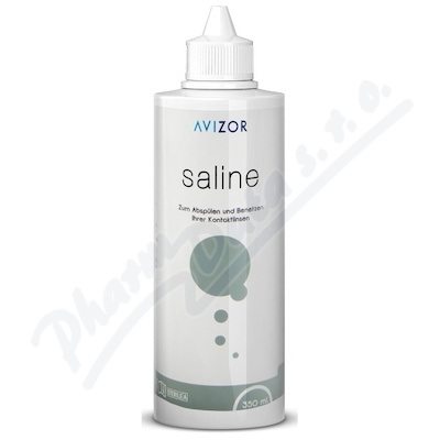Avizor Saline roztok na kontaktní čočky 350 ml