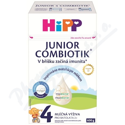 HiPP 4 Junior Combiotik mléčná výživa 600 g