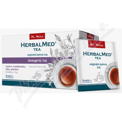 HerbalMed Urologický bylinný čaj Dr. Weiss 20 sáčků