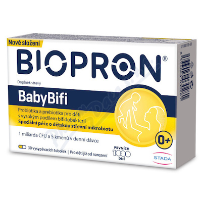 Biopron BabyBifi probiotika a prebiotika pro děti 30 tobolek