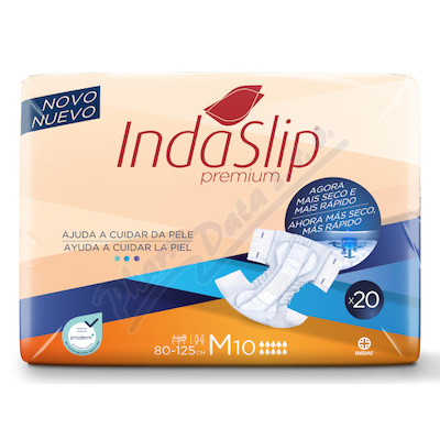 Kalhotky absorpční IndaSlip Premium 10 kapek Medium 20ks