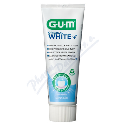 GUM zubní pasta Original White bělicí 75 ml