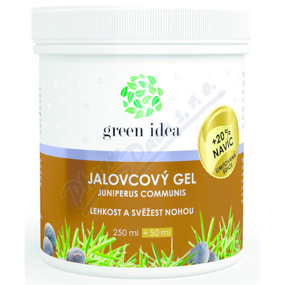 Green idea Jalovcový gel 250ml + 50ml 20% navíc