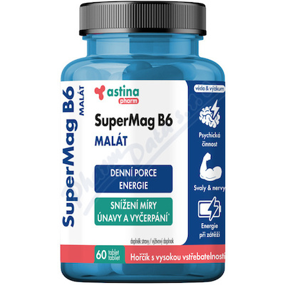 Astina SuperMag B6 Malát 60 tablet