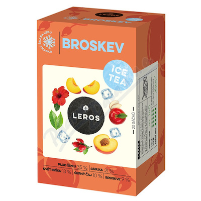 Leros Ice Tea broskev 20 sáčků