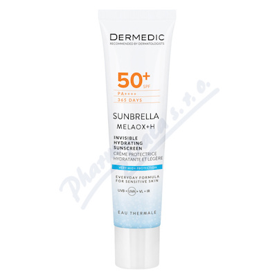 Dermedic Sunbrella Neviditelný hydratační opalovací krém SPF50 40ml