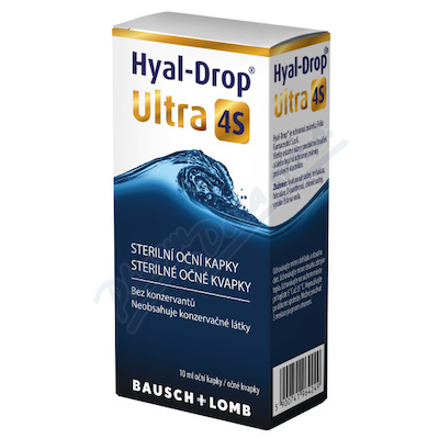 Hyal-Drop Ultra 4S oční kapky 10 ml Bausch+Lomb