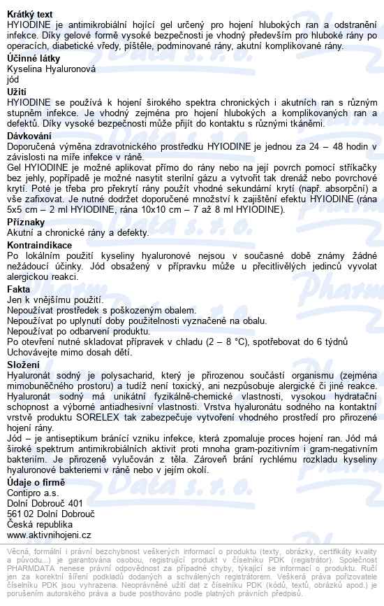 Hyiodine 50g - popis