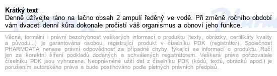 Rabanon Vitadiet 20x10ml Extrakt Z černé ředkve - popis