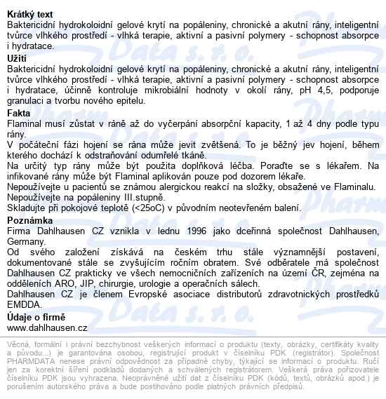 Flamigel 50ml - popis