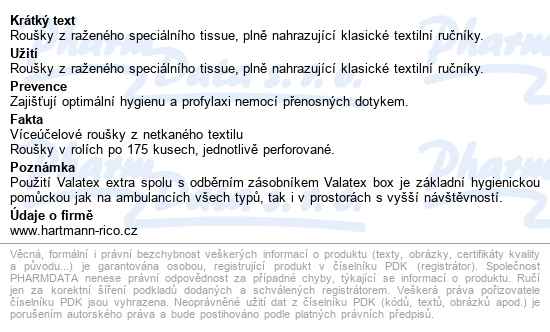 Valaclean Roll Ručníky 22x30/175ks - popis