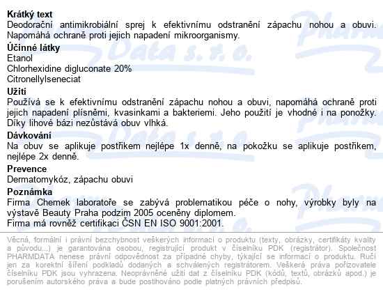 Top Gold Deodor. Antimik.sprej Do Obuvi+nohy 500ml - popis