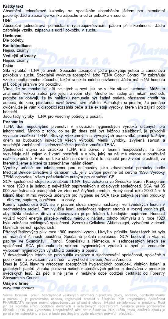 Tena Flex Plus Extra Large kalhotky absorpční s pásem,boky 105-155cm,2690ml,3 - popis