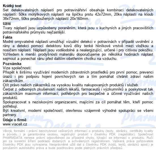 Viacell M142 Modrý Mix Velký 120ks - popis