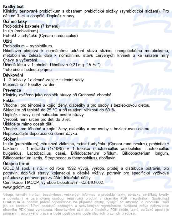 Probioflora Cps.30 - popis
