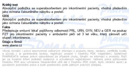 Abri Soft Superdry podložky absorpční,60x90cm,1600ml,se superabsorben - popis