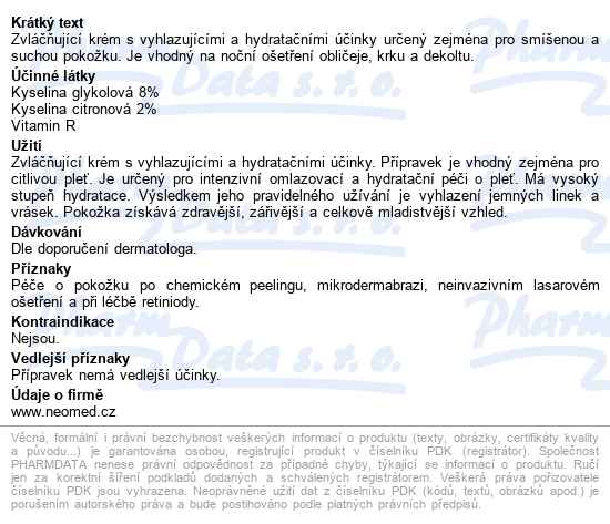 Neostrata Resurface Glycol.renewal Smoot.cream 40g - popis