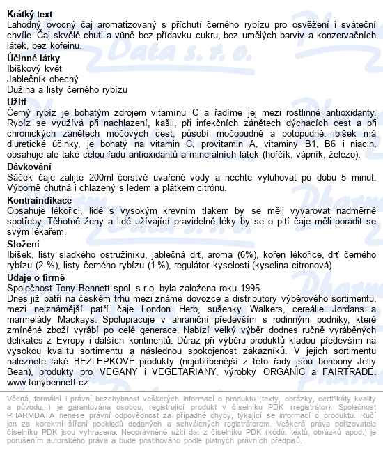 Lfh černý Rybíz 20x2g - popis