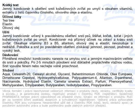 Arpalit Neo kondicionér s TTO extraktem 250 ml - popis