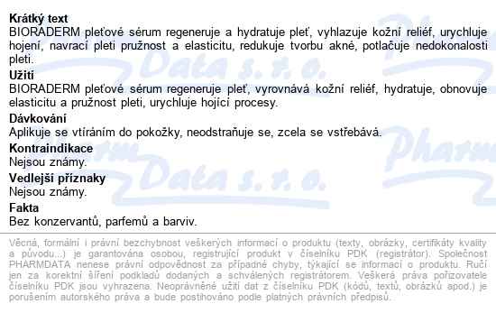 Bioraderm Pleť.sérum 4x4ml Proti Vráskám Na Báziha - popis