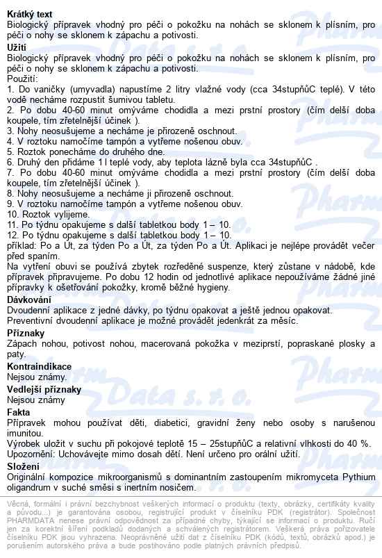 Biodeur Pythie Prevent Chytrá Houba 3x3g - popis