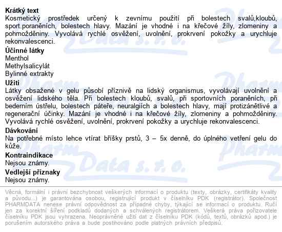 Alpa Herbal Bylinné Mazání 250ml - popis