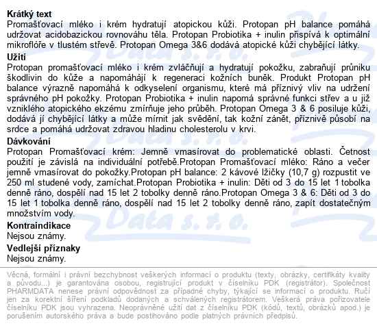 Protopan Box - popis