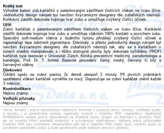Swissdent Zub.kart.whitening 2+1 Soft - popis
