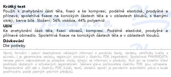 Mollelast 4cmx4m obinadlo elastické fixační 20 kusů - popis