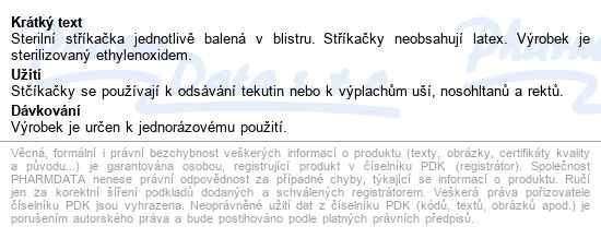 Stříkačka Výplachová 50(60)ml Steriwund - popis