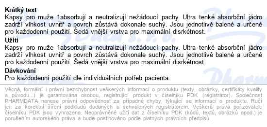 Vložky Depend Pro Muže Light 94ml, 24ks - popis