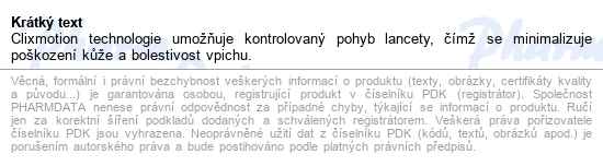 Lancety Accu-chek Fastclix 24 lancety pro odběr kapilární krve, v zásobnících po - popis